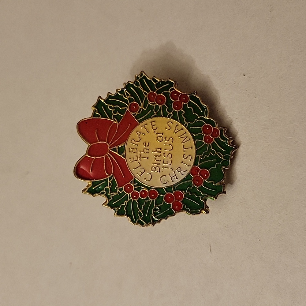 Sherman Birth of Jesus Pin